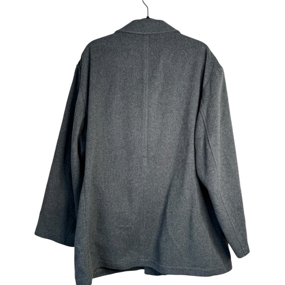 Boss By Hugo Boss Chester Wool Cashmere Coat Mens 46R Gray Jacket - Picture 2 of 9